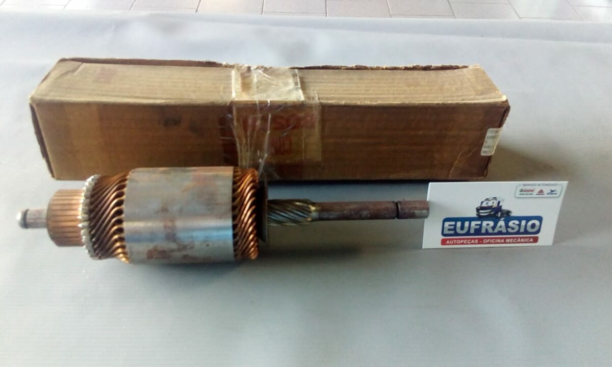 INDUZIDO MOTOR PARTIDA CHEVETTE AT76 BOSCH 1004002124