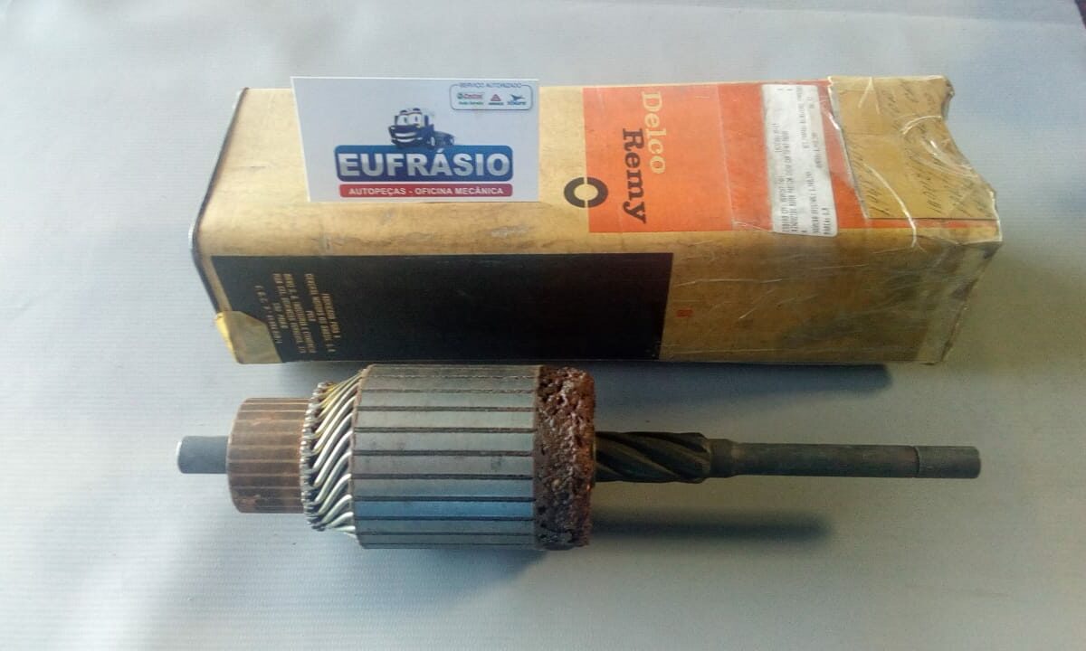 INDUZIDO MOTOR PARTIDA CHEVR CAM 56-63 RARÍSSIMO Nº 1.948.24