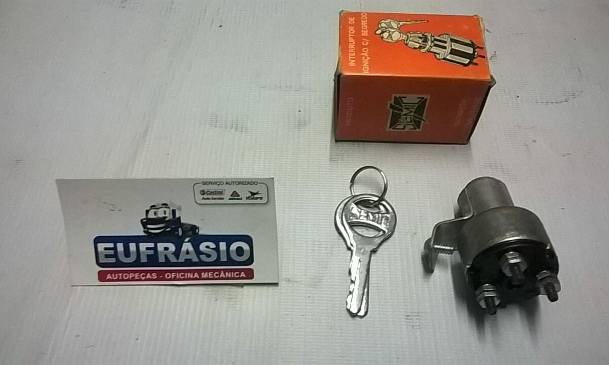CILINDRO IGNICAO+CHAVE VW KOMBI 66ED Nº 211905811C