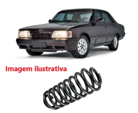 MOLA SUSPENSAO OPALA 4 E 6 CIL 69/79 TRASEIRA ORIGINAL