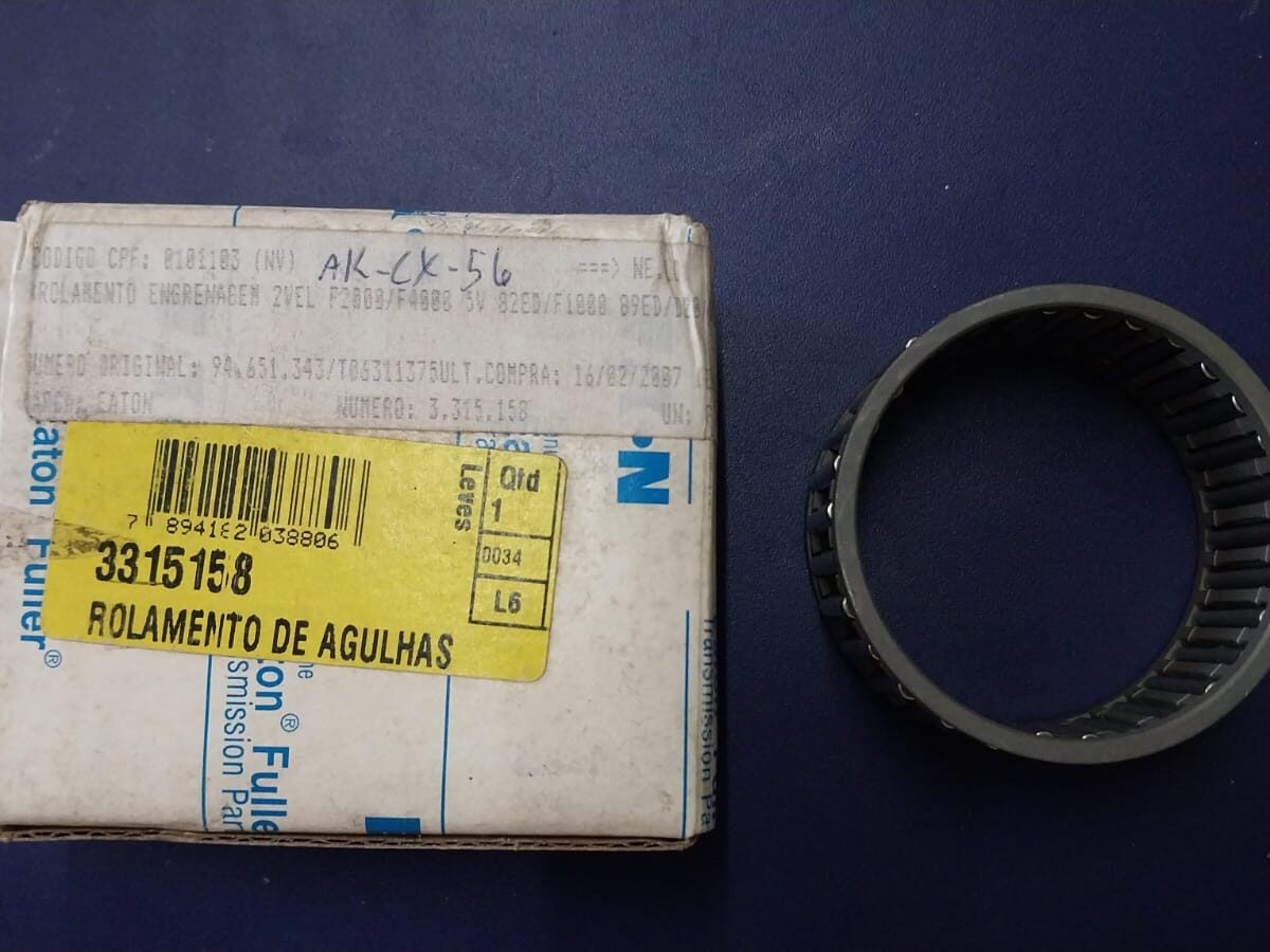 ROLAMENTO ENGRENAGEM 2VEL FORD CHEVROLET VW 5V 3315158