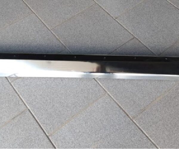 PARA-CHOQUE VW PARATI 83-86 TRASEIRO CROMADO COM FURO