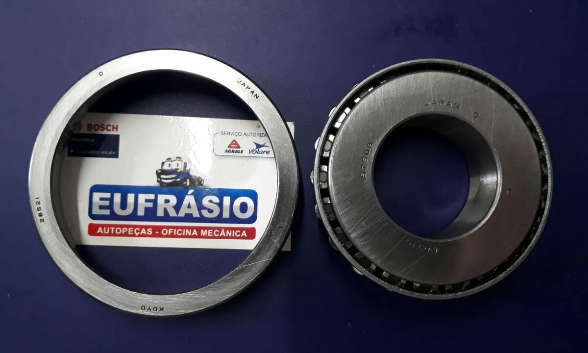 ROLAMENTO EIXO ENTALHADO D20 ZF TRAS Nº 57508L2 28521L