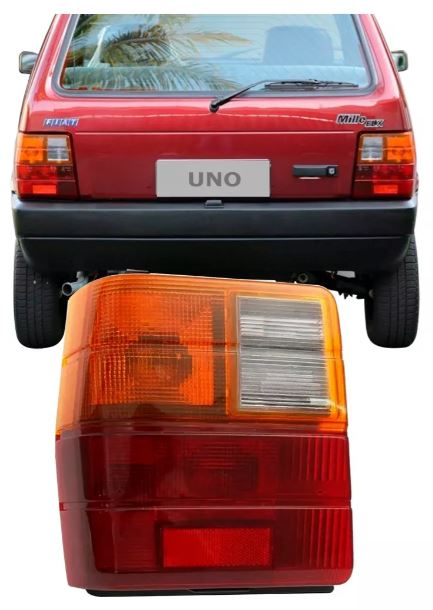 LANTERNA TRASEIRA UNO 85ED ESQ TRICOLOR ORIGINAL TRW