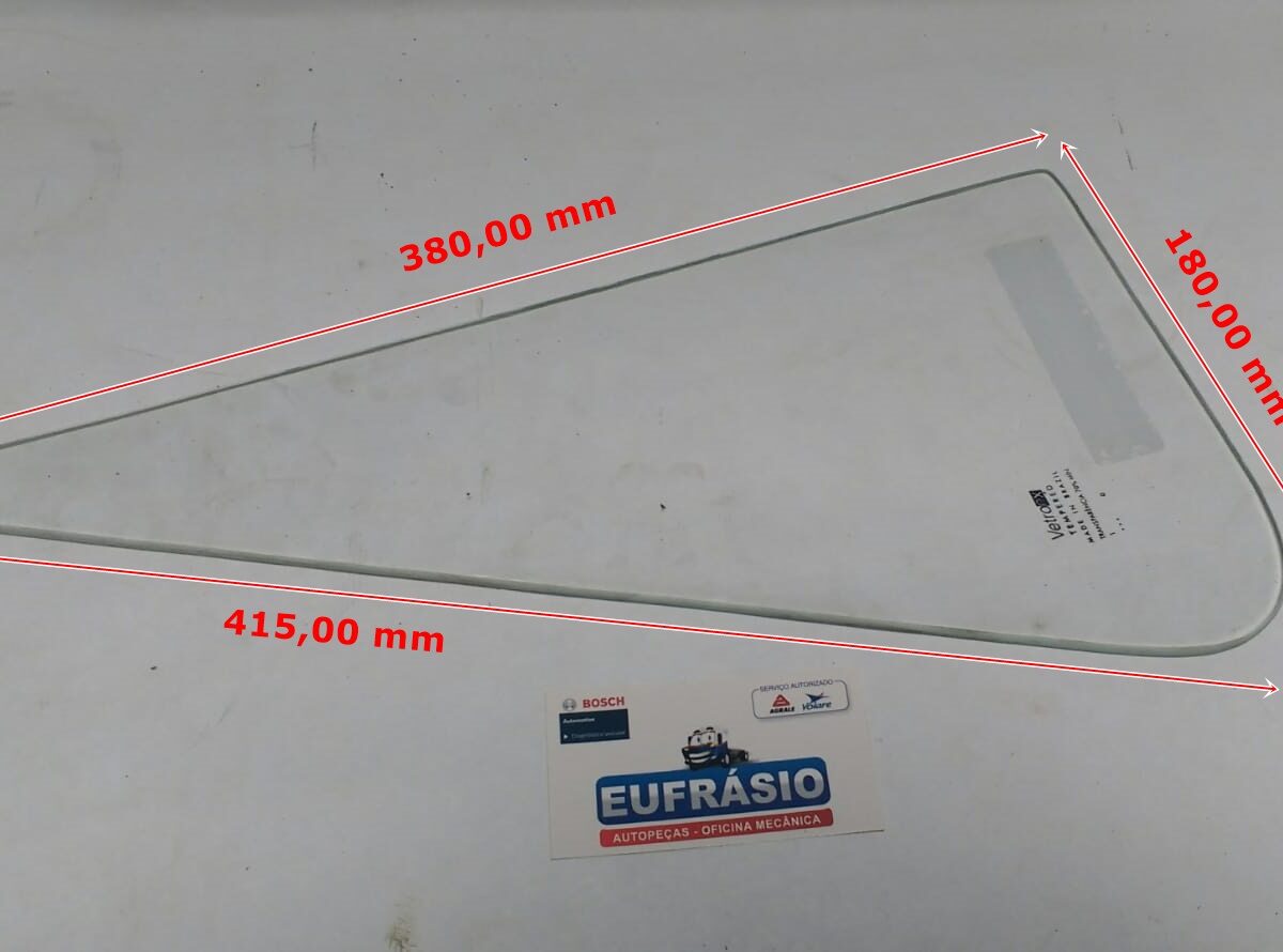 VIDRO QUEBRA-VENTO VW CAMINHÃO TODOS DIREITO FIXO