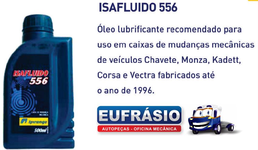 OLEO CAMBIO 80W ISAFLUIDO 556 IPIRANGA