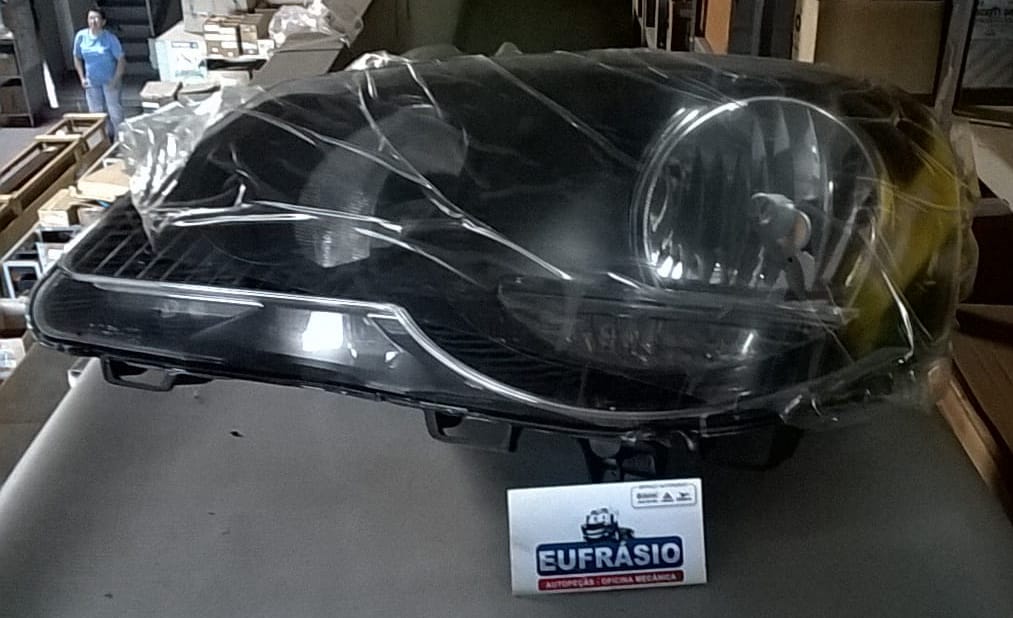 FAROL VW POLO 12ED ESQUERDO ORIGINAL VW Nº 6QE941007D