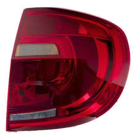 LANTERNA TRASEIRA VW FOX 11-14 DIREITA BICOLOR CRISTAL