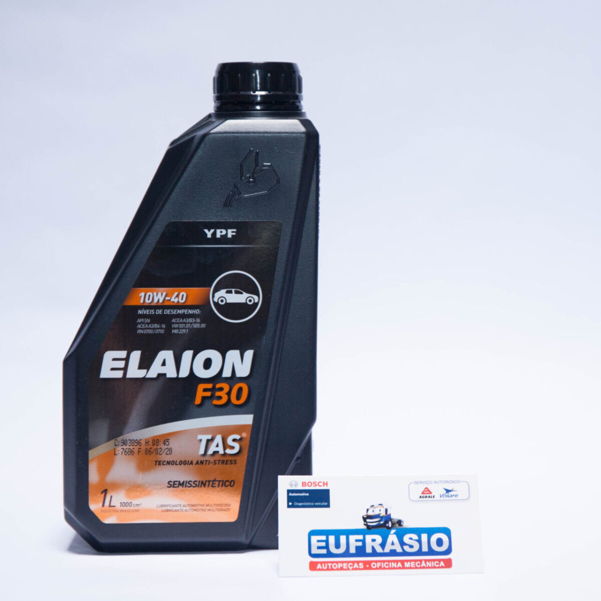 OLEO MOTOR SEMI-SINTETICO REPSOL ELAION 10W40 F30