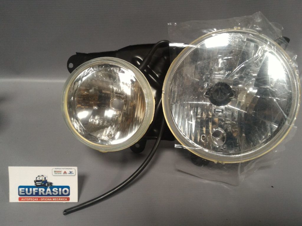 FAROL MITSUBISHI L200 03ED ESQ DUPLO ORIG Nº CA40655