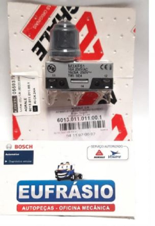INTERRUPTOR LUZ FREIO VOLARE MWM X12 Nº 6013011011001