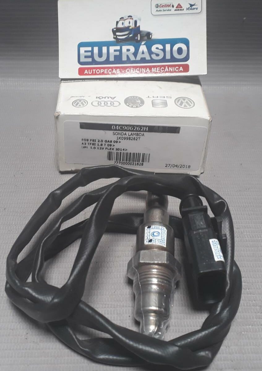 SONDA LAMBDA VW FOX UP MOTOR 1.0 3 CIL ANTERIOR 4PINOS