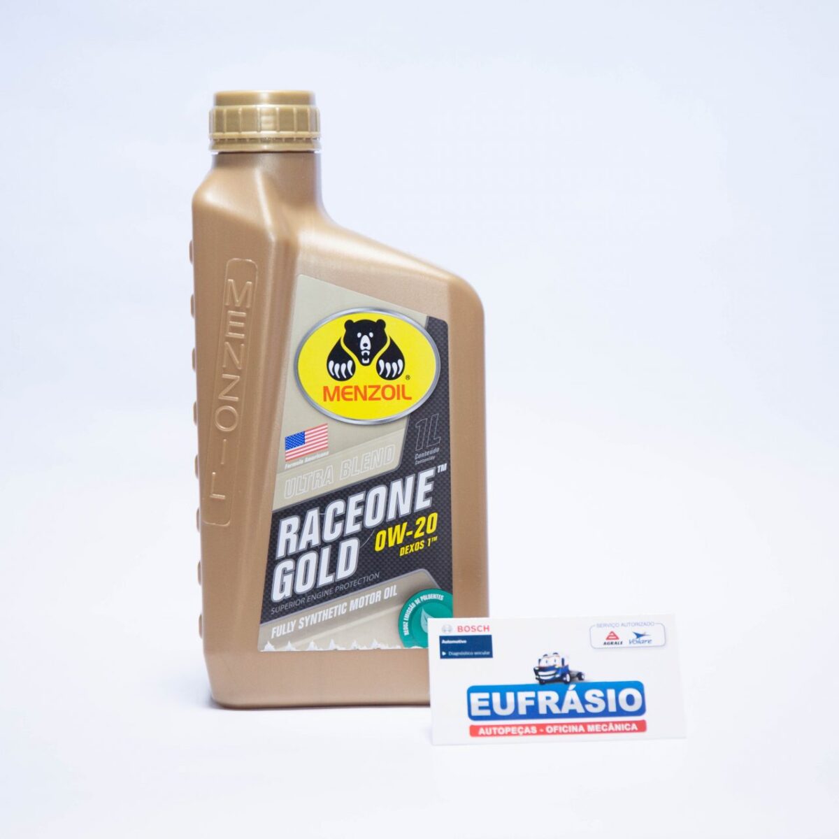 OLEO MOTOR SINTETICO 0W20 API SN RACEONE MENZOIL