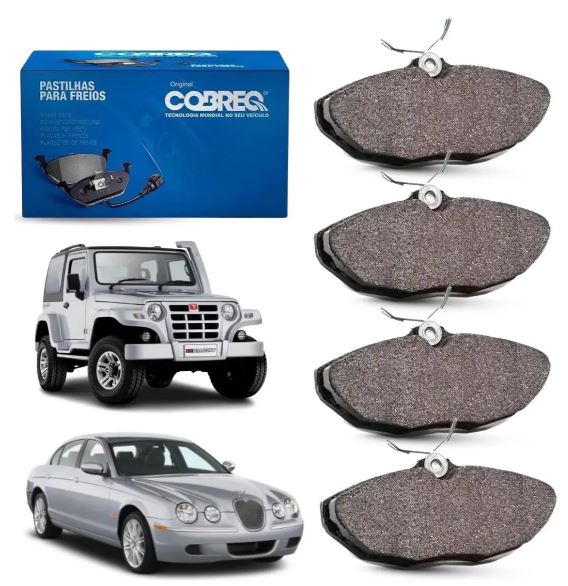 PASTILHA FREIO JEEP TROLLER T4 TDI 2003ED TRASEIRA