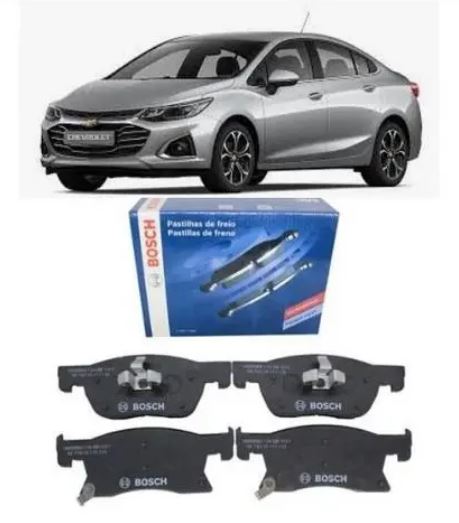 PASTILHA FREIO CRUZE 1.8 16V LT LTZ 2012ED DIANTEIRA
