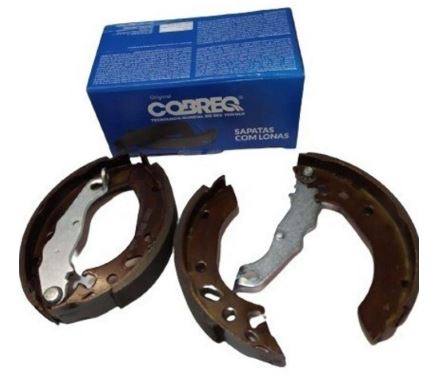 SAPATA FREIO FORD FIESTA KA GM CELTA TRASEIRA COBREQ