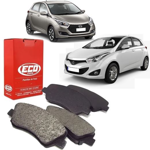 PASTILHA FREIO HYUNDAI HB20 1.0 12V 12-19 DIANTEIRA