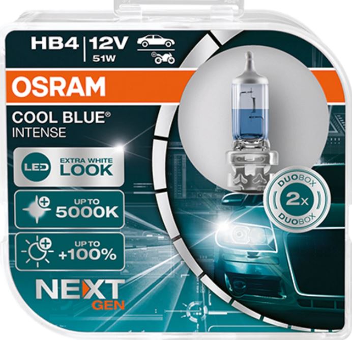 LAMPADA FAROL HB-4 12V 4200K SUPER BRANCA OSRAM (PAR)
