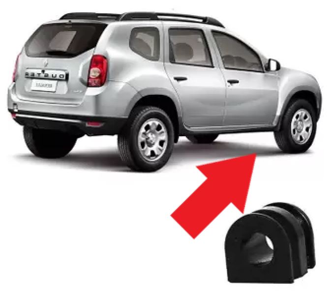 BUCHA BARRA ESTABILIZADORA RENAULT DUSTER 2009ED DIANT.