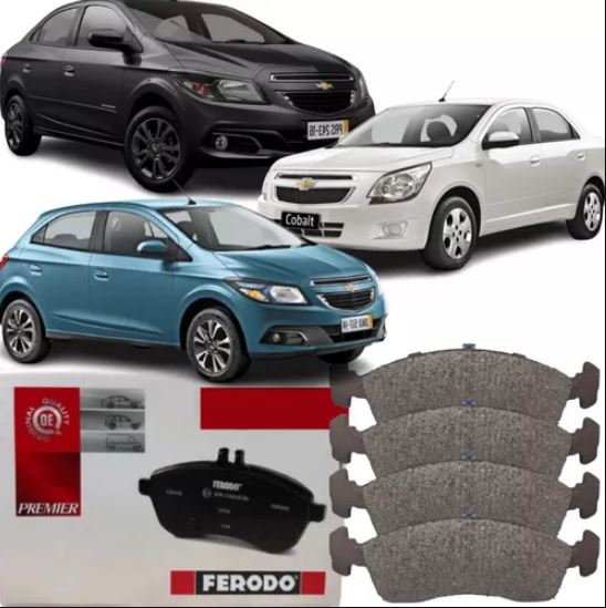 PASTILHA FREIO COBALT 1.4 1.8 8V C/ABS SONIC SPIN DIANT