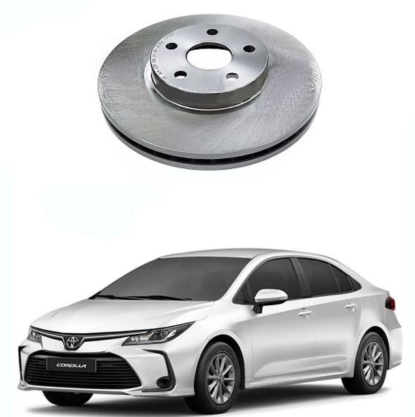 DISCO FREIO TOYOTA COROLLA 1.8 2.0 16V 03/2014ED DIANT