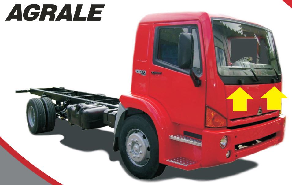 COBERTURA DOBRADICA AGRALE CAMINHÃO 8500 A 13000