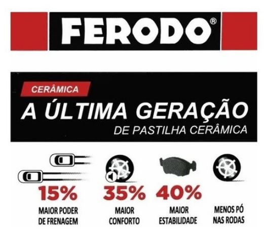 PASTILHA FREIO ONIX 2020ED DIANTEIRA CERÂMICA ORIGINAL