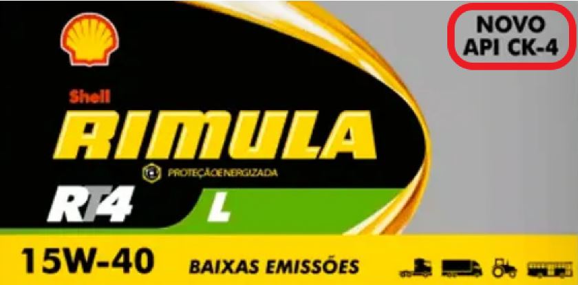 OLEO MOTOR DIESEL 15W40 API CK4 RIMULA SHELL CUMMINS