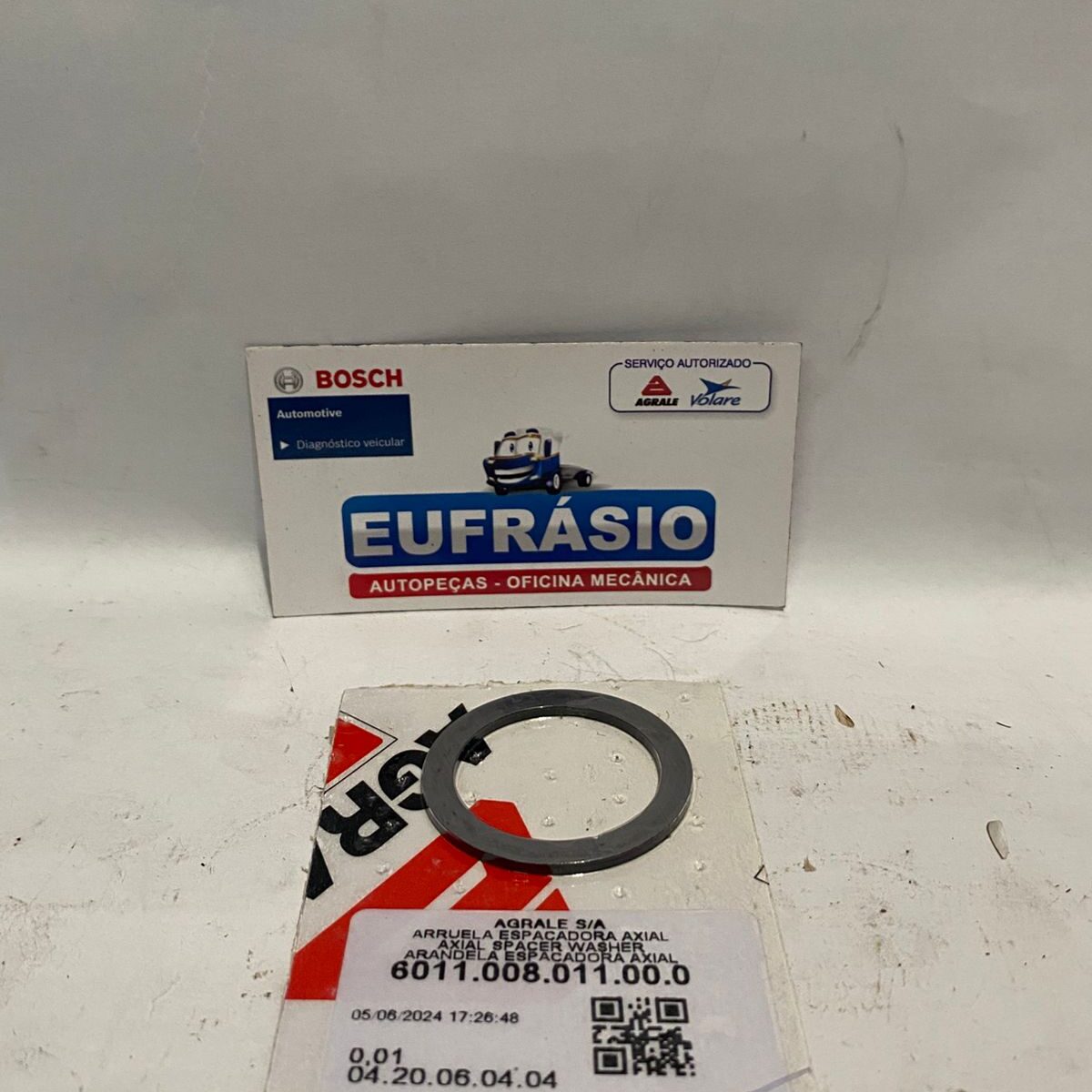 ARRUELA ESPACADOR CUBO RODA MARRUA AM200 23ED DIANT