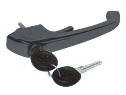 MACANETA EXTERNA KOMBI CLIPPER VW CAMINHAO PORTA PRETA
