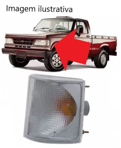 LANTERNA SETA CHEVROLET D20 D40 93ED DIANT ESQ CRISTAL
