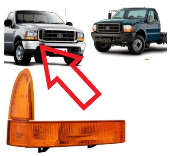 LANTERNA SETA F250 F350 F4000 99ED DIANT DIR AMBAR