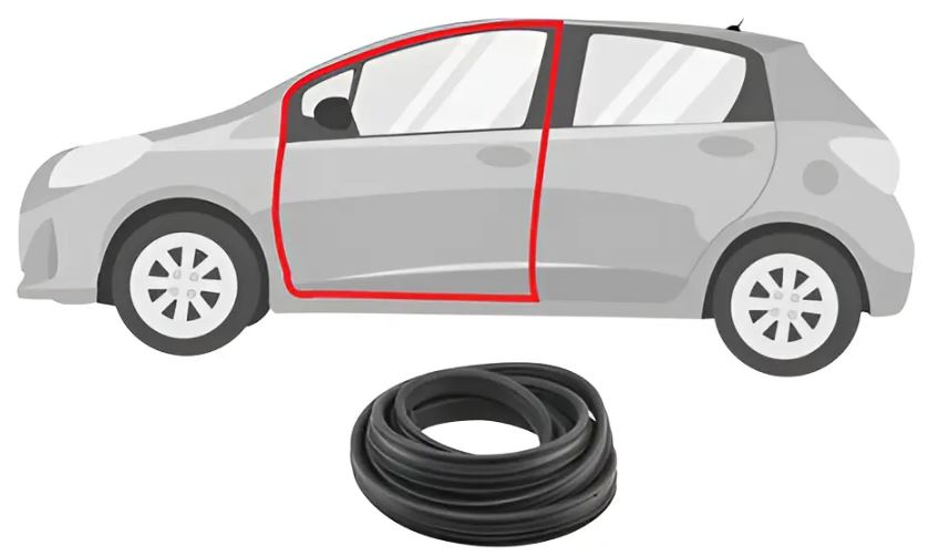 BORRACHA PORTA FIAT PALIO 2P (3900MM)