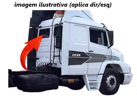 VIDRO VIGIA MERCEDES 709 912 1418 BICUDO (INCOLOR)