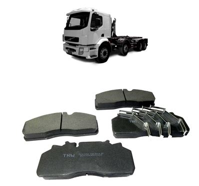 PASTILHA FREIO VOLVO VM 17 210 260 4X2 23 260 6X2