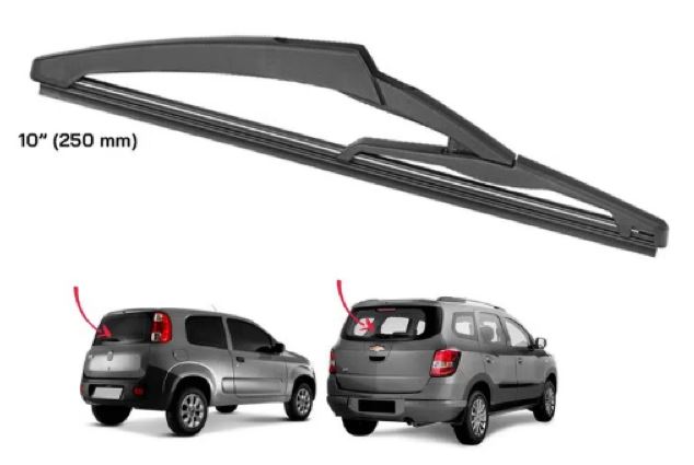 PALHETA LIMPADOR VIDRO TRASEIRO UNO MOBI SPIN 2011ed