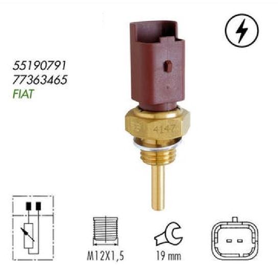 INTERRUPTOR TEMPERATURA UNO NOVO 1.0 1.4 FIRE EVO FLEX