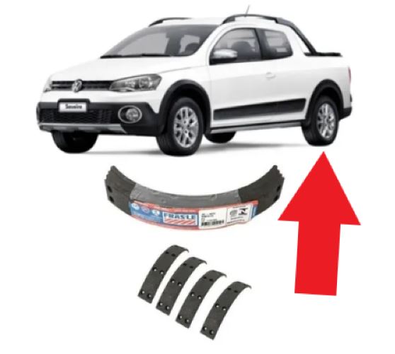LONA FREIO VOLKSWAGEN SAVEIRO GER5 TRASEIRA FRASLE
