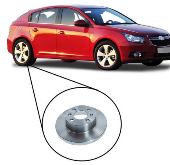 DISCO FREIO GM CRUZE 1.8 2011ED TRASEIRO Nº 13502134