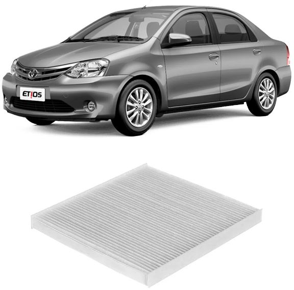 FILTRO AR CONDICIONADO TOYOTA ETIOS 1.3 1.5 16V FLEX