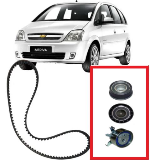 KIT CORREIA SINCRONIZADA MERIVA STILO 1.8 16V GATES