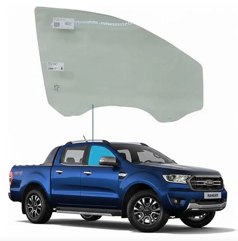 VIDRO PORTA FORD RANGER 2013ED DIANTEIRO DIREITO