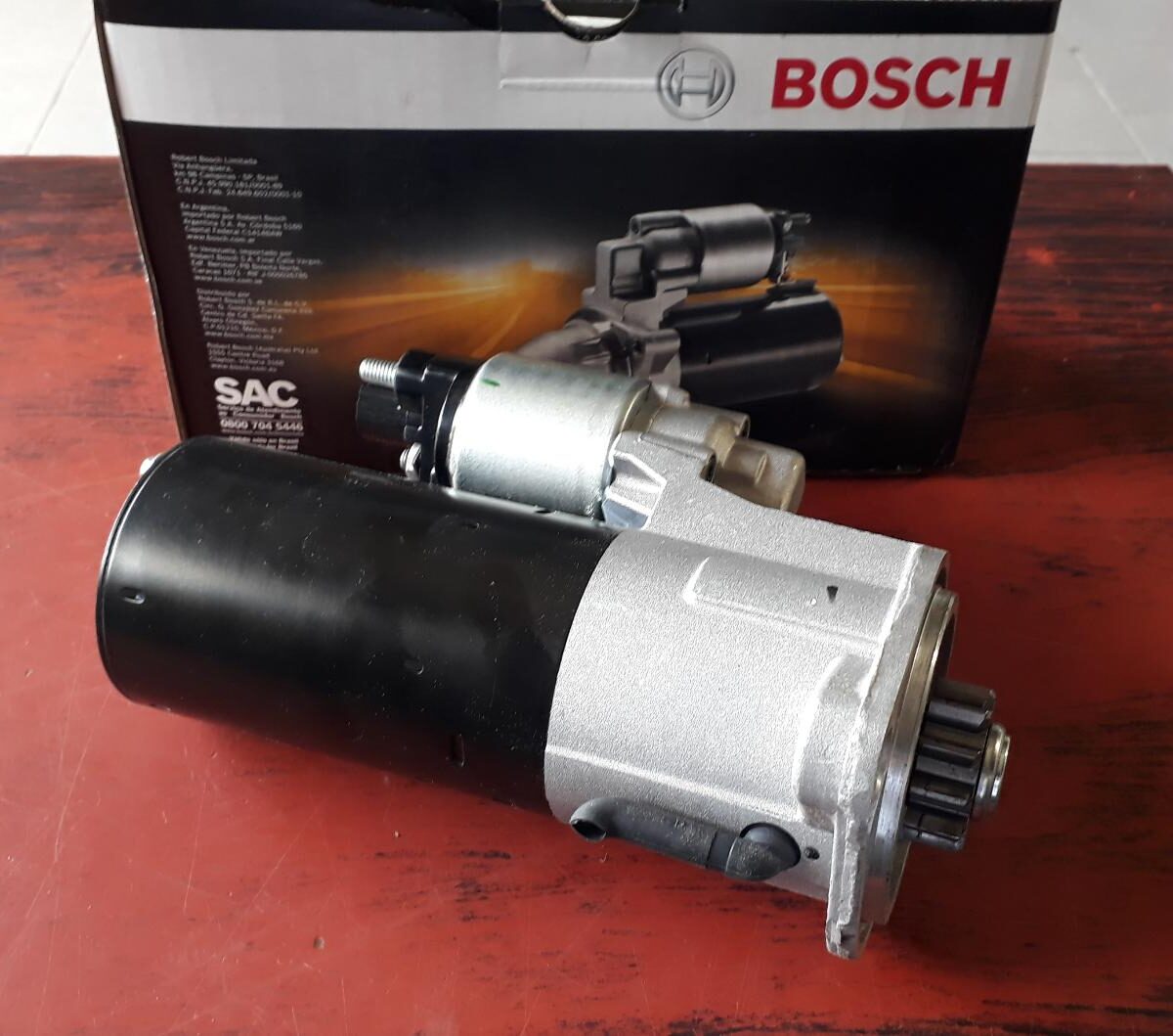 MOTOR PARTIDA TOYOTA HILUX 2.8 16ED DIESEL ORIGINAL