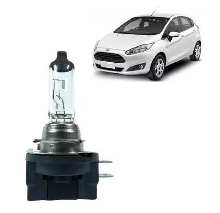 LAMPADA FAROL H-11B 12V 55W LINHA FORD NEW FIESTA