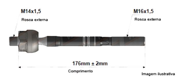 ARTICULACAO DIRECAO RENAULT MASTER 02-12 Nº 7701478762