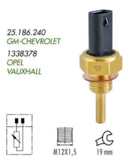 INTERRUPTOR TEMPERATURA CORSA COBALT ONIX PRISMA SPIN