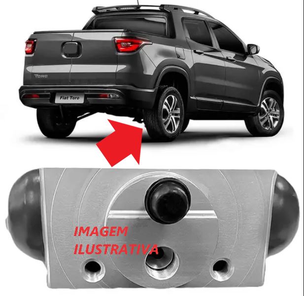 CILINDRO RODA FIAT TORO 2015ED TRAS DIR/ESQ Nº 7090575
